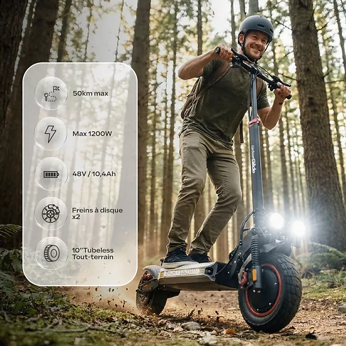Trottinette électrique URBANGLIDE Ecross Go – Image 5