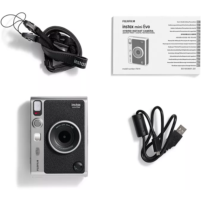 FUJIFILM Appareil photo Instantané FUJIFILM Instax Mini EVO Black – Image 4