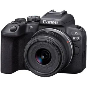 CANON Appareil photo Hybride CANON EOS R10 + RF-S 18-45mm F4.5-6.3 IS STM