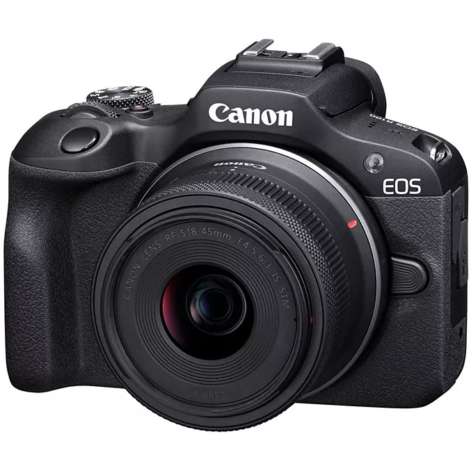 CANON Appareil photo Hybride CANON EOS R100 + RF-S 18-45mm IS STM
